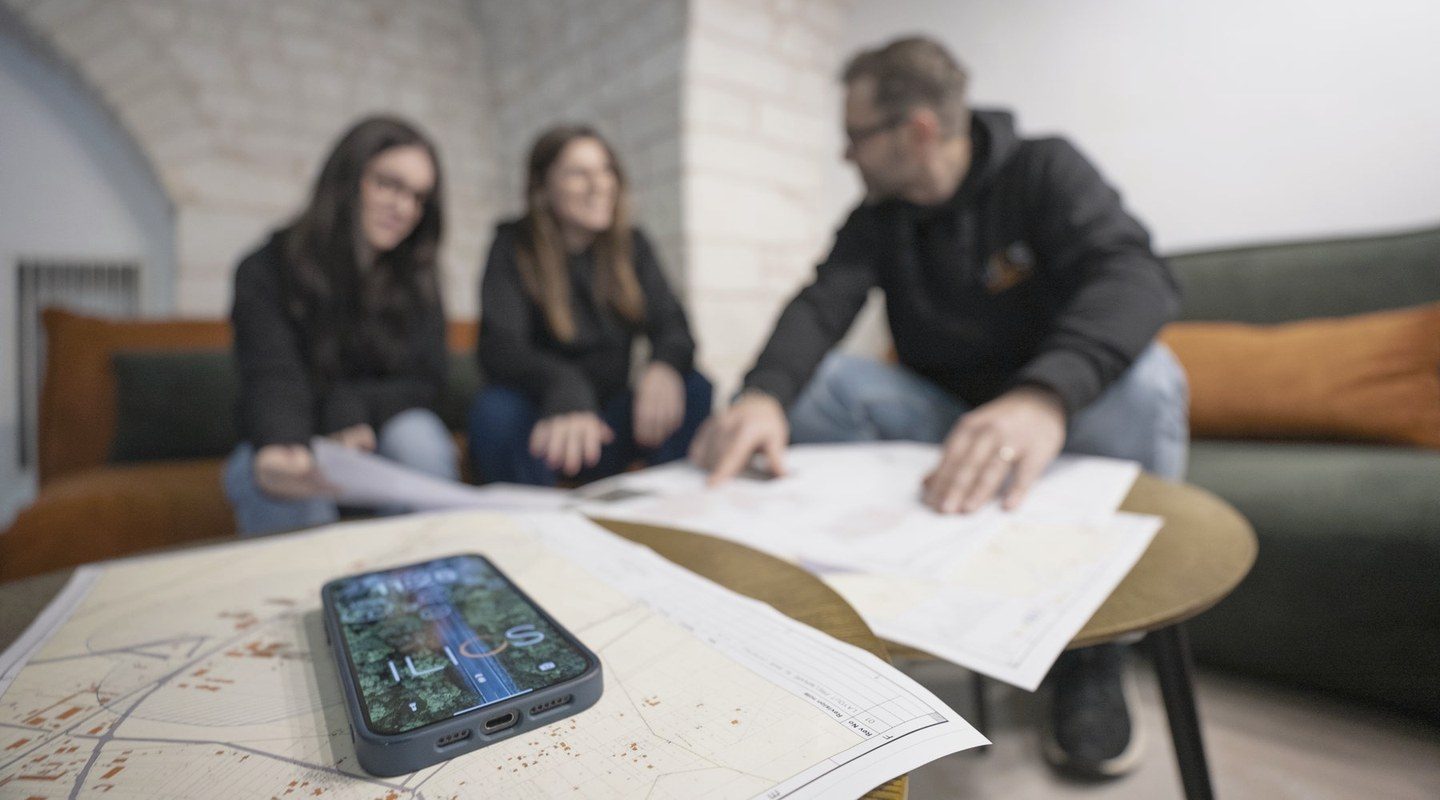 Il team ILIOS al lavoro
